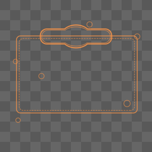 卡通手绘大气简约时尚边框图片