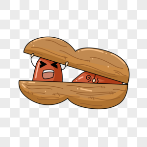 花生卡通图片