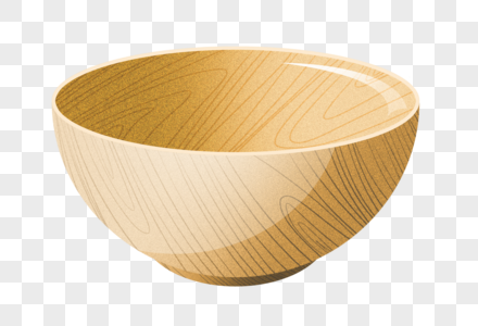 木碗木桩木纹高清图片