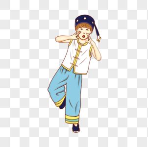 壮族小男孩图片素材