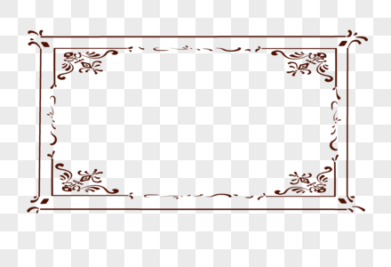 欧式古典花纹边框图片