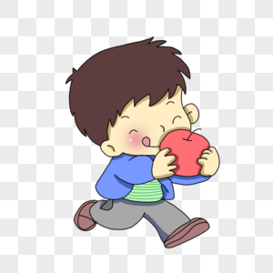 苹果卡通图片