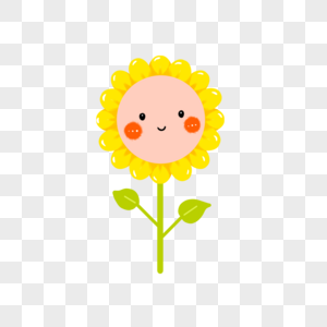 向日葵手绘图片