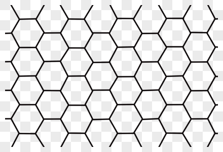 蜂窝六边形科技几何形高清图片