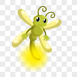 黑色萤火虫图片