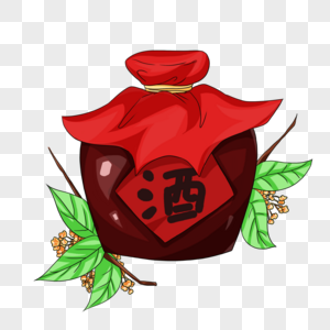 桂花酒图片素材