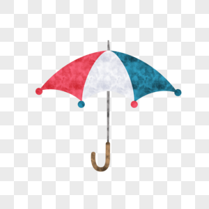 小圆球雨伞图片