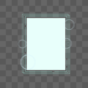 方形几何边框图片