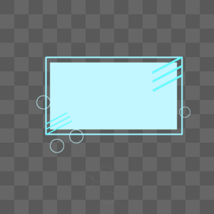 方形几何边框图片