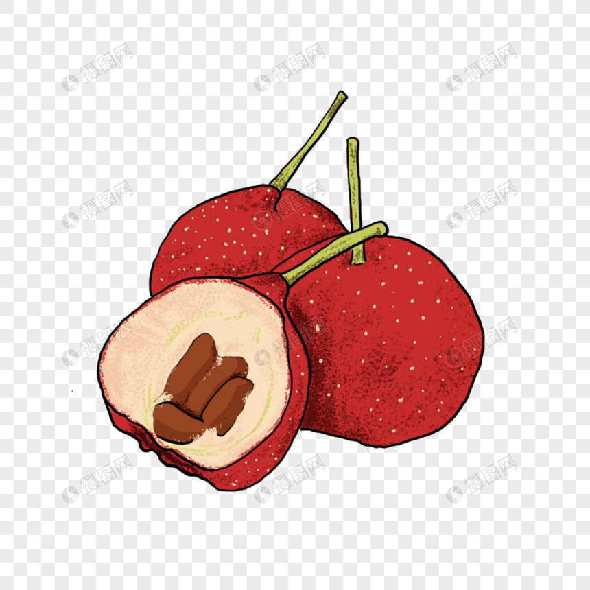 切开山楂元素设计