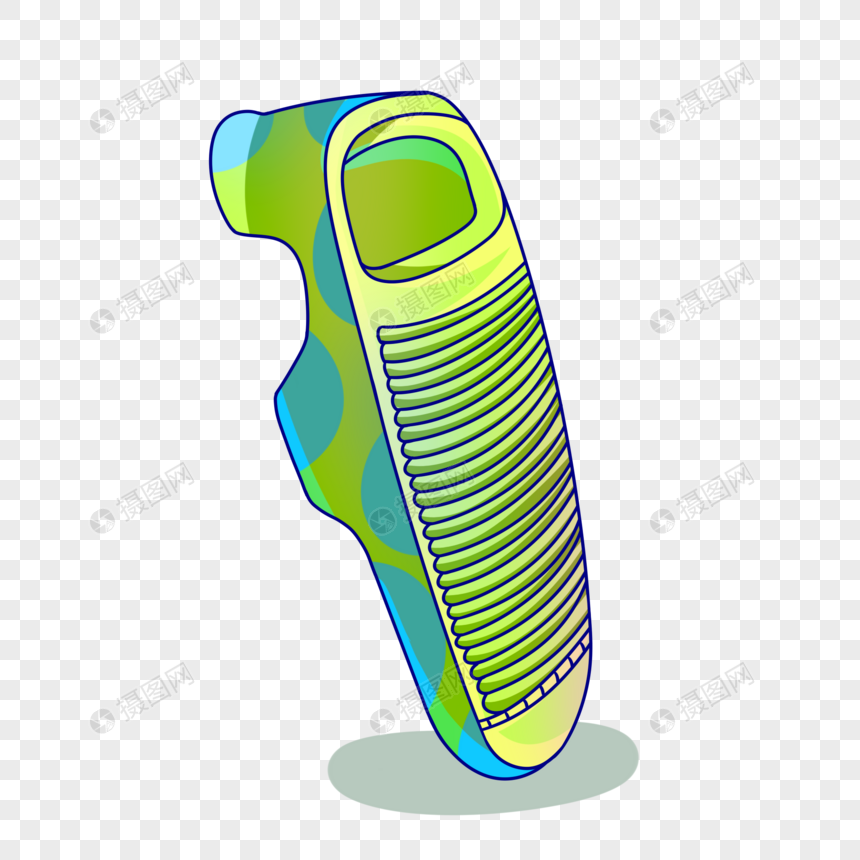 卡通绿蓝色搓衣板