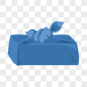 背着包袱的柴犬图片