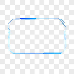 科技边框炫酷免抠高清图片