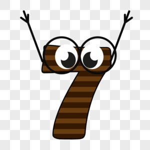 星星卡通数字2图片