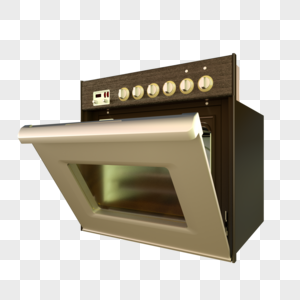 厨房电器餐具3D模型立体烤箱图片