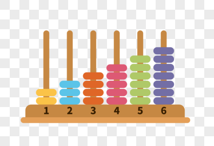 算朱算盘小学生用具算一算高清图片