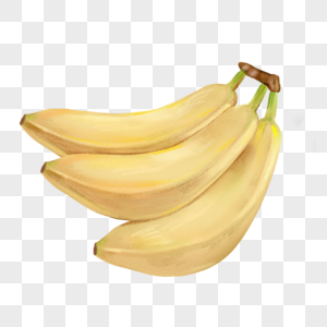 手绘水果香蕉图片
