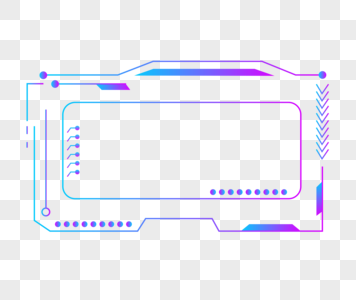 科技边框方框科技高清图片