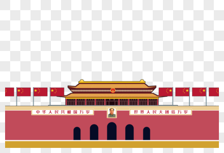 天安门建筑图片