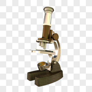 医疗保健药品3D模型立体显微镜实验器械图片