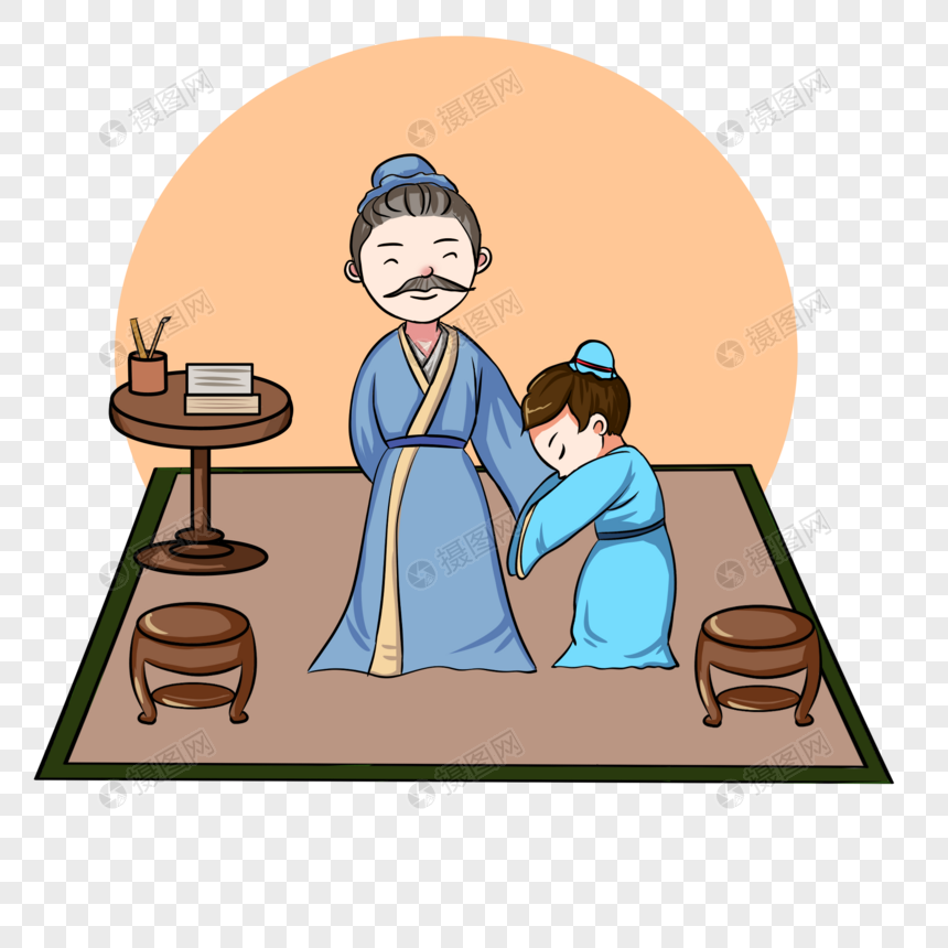 拜师学艺的学生