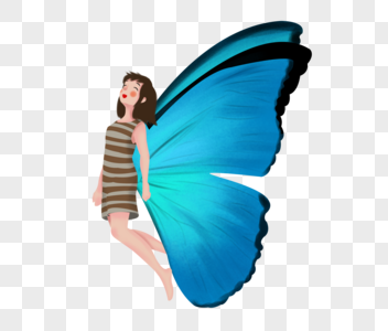 借一双蝴蝶的翅膀图片