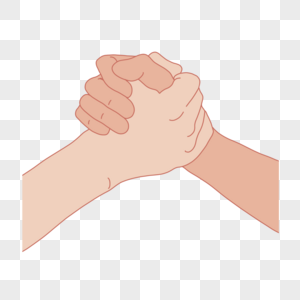 双手卡通图片