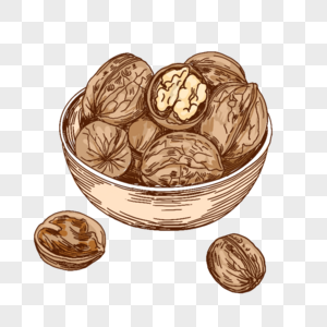 核桃坚果圣诞节图片_核桃坚果圣诞节素材图片大全_摄图网