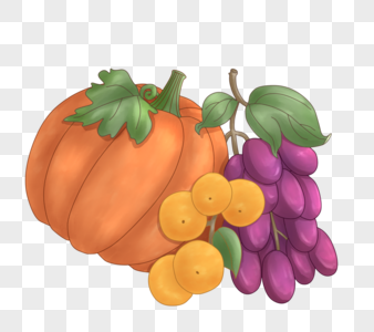 秋天的蔬菜水果图片
