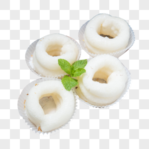 白糖糯米糍白糖罂糯米高清图片