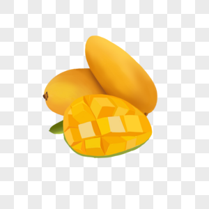 芒果芒果元素水果类高清图片