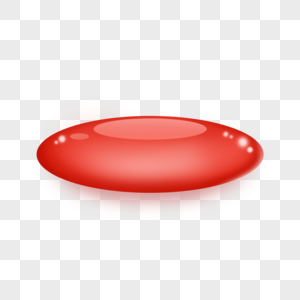 红色椭圆形标签图片