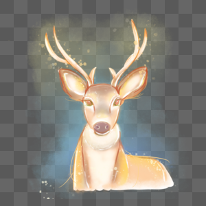 梦幻麋鹿图片
