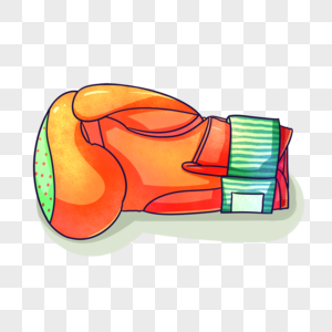 护具攀岩卡通拳击手套图片素材