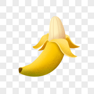 香蕉黄色香蕉皮高清图片