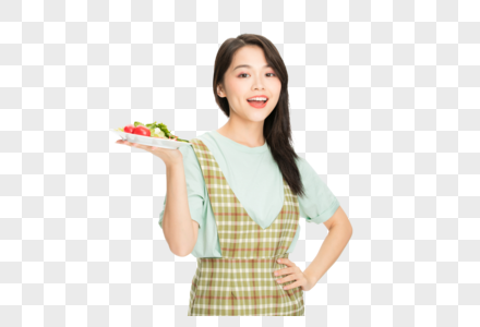 美女健康饮食图片