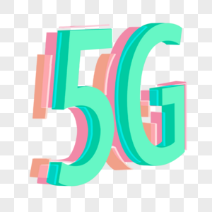 5G数字几何5G数字高清图片