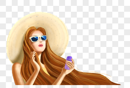 宝宝涂防晒乳的图片