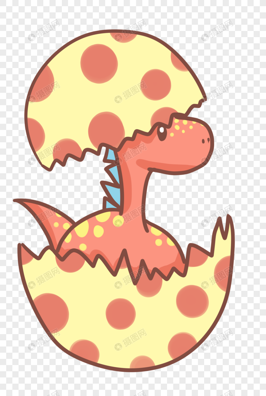 破壳而出的龙元素素材下载 正版素材 摄图网