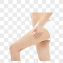 女性纤体瘦大腿图片