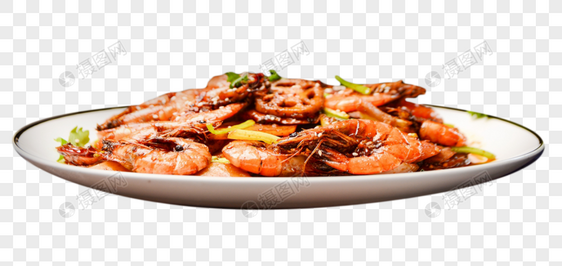 干锅虾图片
