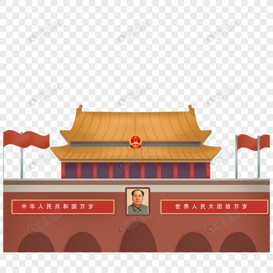 天安门建筑图片