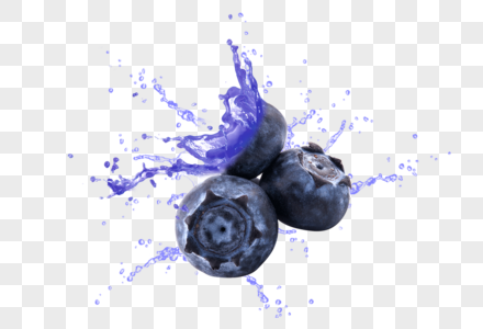 创意蓝莓图片
