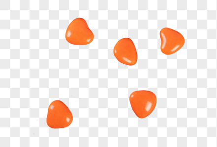 橙色糖果图片