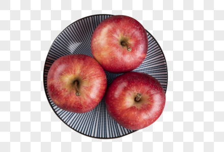 盘子苹果图片
