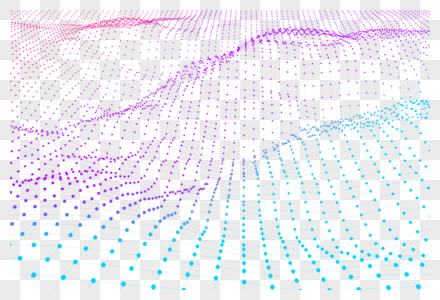 科技风地形网格图高清图片