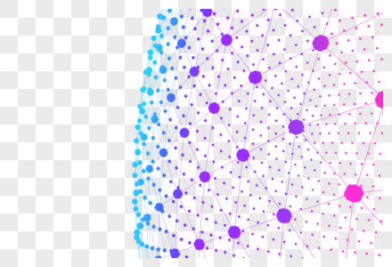 科技点线连接球体高清图片