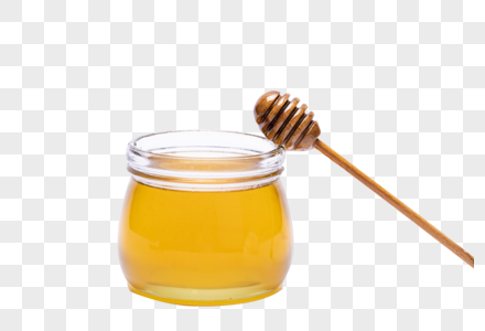 蜂蜜香甜蜂蜜标贴素材高清图片