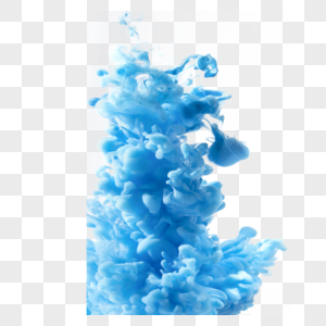 蓝色液体流动图片