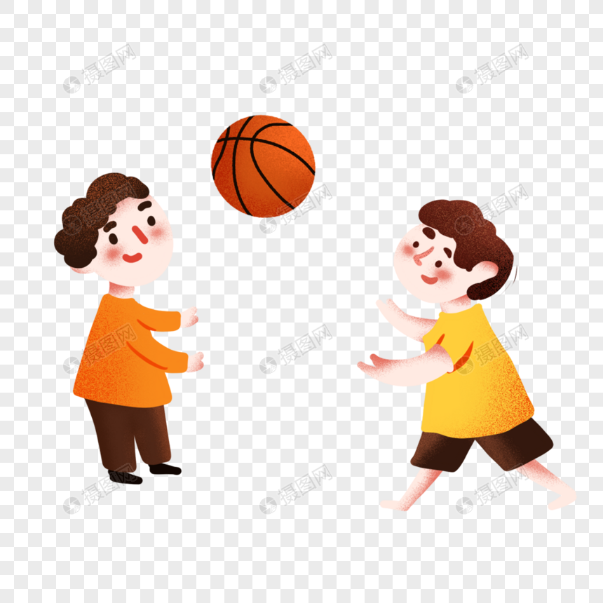 打篮球的孩子图片